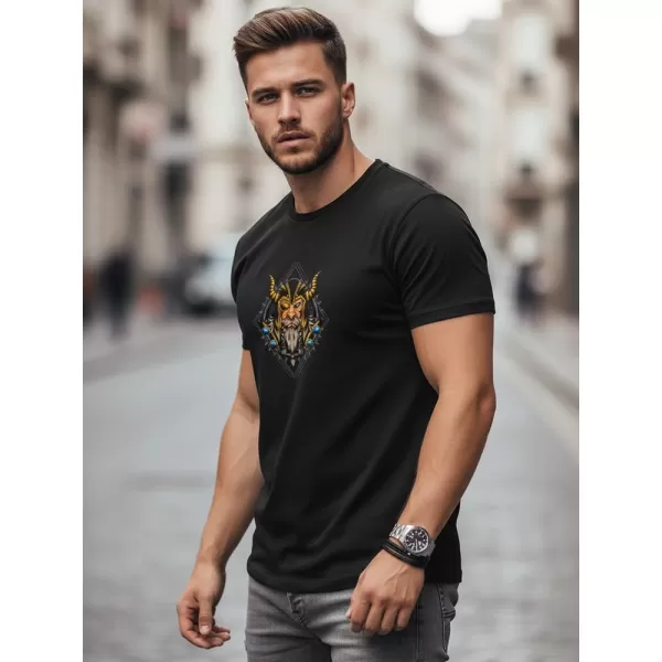  Férfi póló DSTREET NX0144R-BK FEKETE 