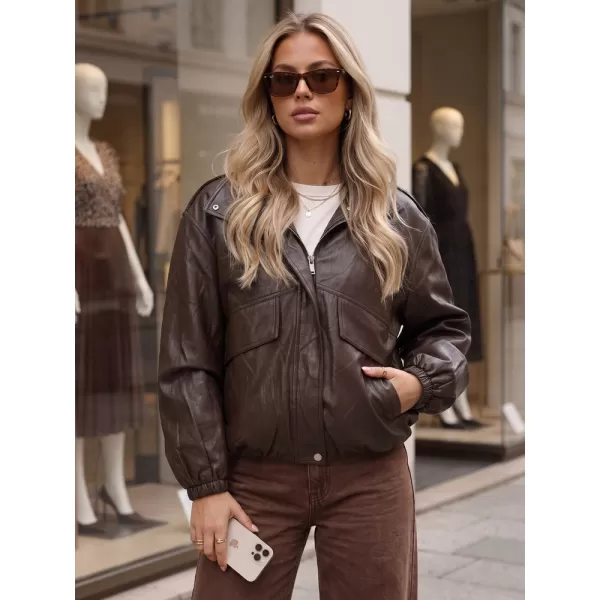  Női kabát DSTREET TY6070 BARNA 