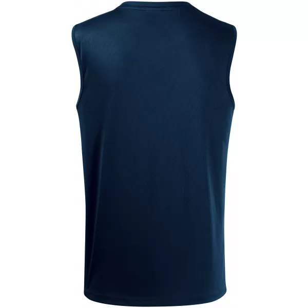  Férfi sport tank felső MALFINI BREEZE 820 SÖTÉTKÉK 