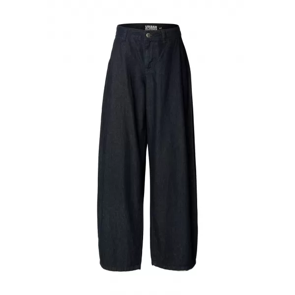  Női nadrág URBAN CLASSICS TB8296 KÉK ÖBLÍTETT MOSOTT 
