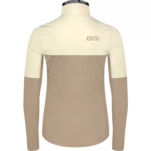  Női powerfleece pulóver NORDBLANC IDOL NBSFL8337 BÉZS 