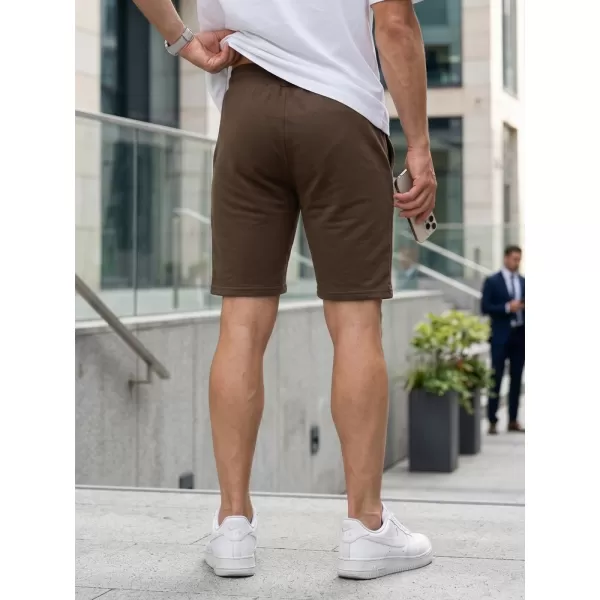  Férfi rövidnadrág DSTREET SX2628 BARNA 