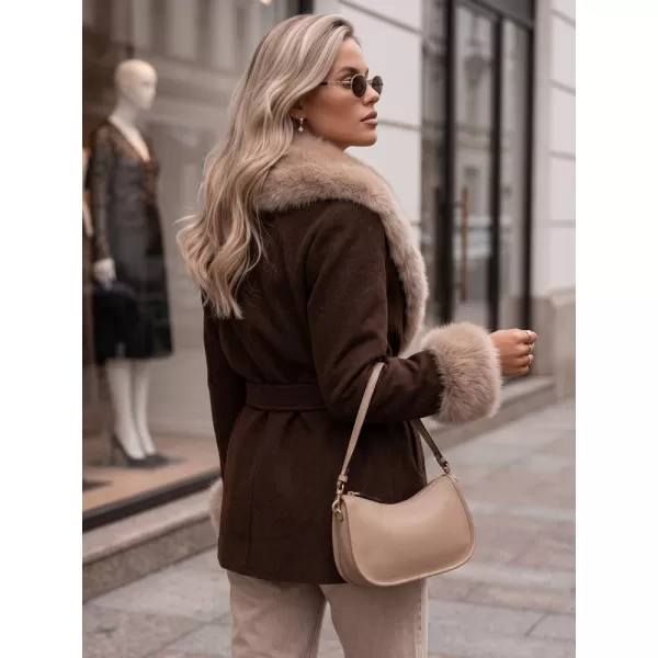  Női kabát DSTREET TY6079 BARNA 