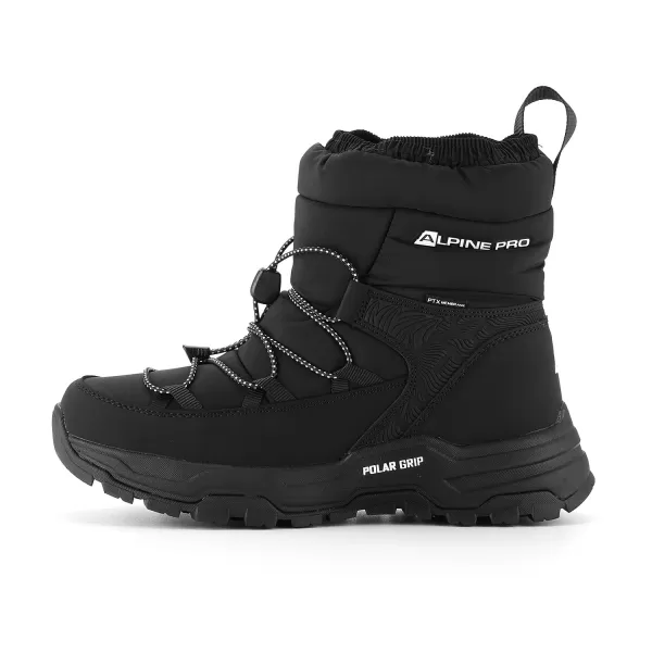 Női téli csizma ALPINE PRO NORSA FEKETE 