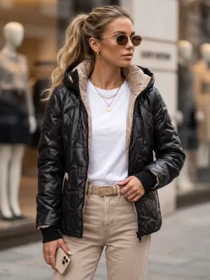 Női kabát DSTREET TY5803 FEKETE