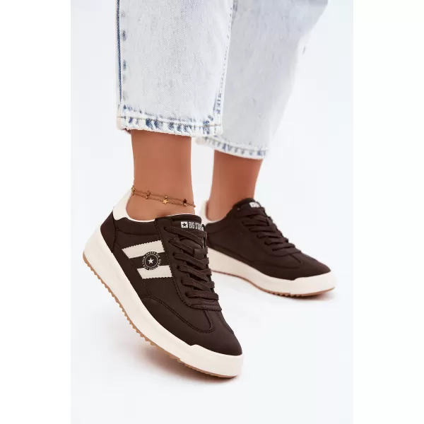  Női tornacipő BIG STAR SHOES UU274024 BARNA/BÉZS 