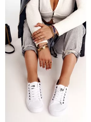 Női tornacipő BIG STAR SHOES W274835 FEHÉR