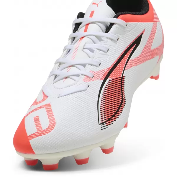  Futballcipők PUMA ULTRA 5 PLAY FG/AG 108169-01 FEHÉR/FEKETE/VILÁGÍTÓ VÖRÖS 
