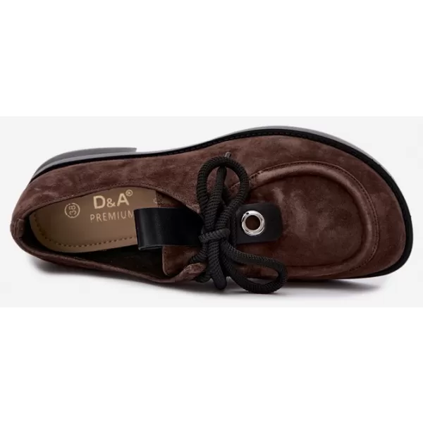  Női bokacsizma D&A CR62-3460 KÁVÉ 