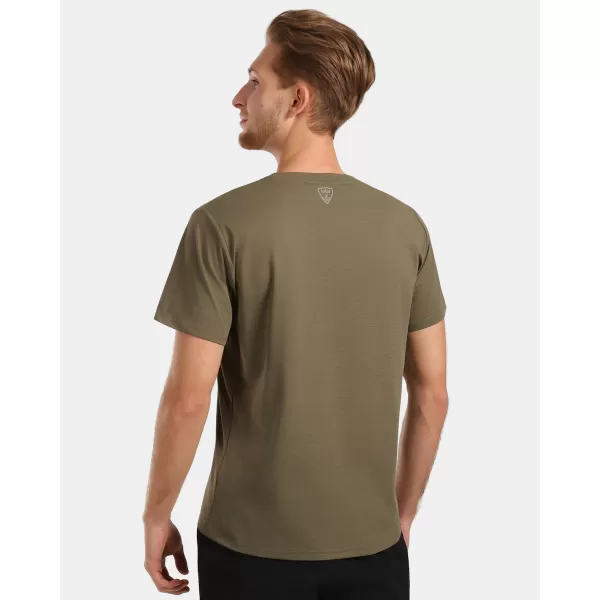  Férfi funkcionális póló KILPI DIXIE-M 1M0303KI KHAKI 