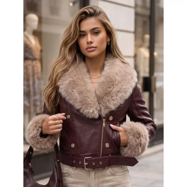  Női kabát DSTREET TY5980 BURGUNDIA 