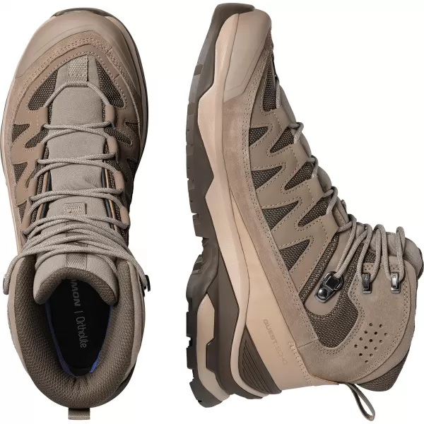  Férfi cipők SALOMON QUEST ECHO GORE TEX L49146400 DIÓ/DESSZERT CSER/FEKETE OLÍVA 