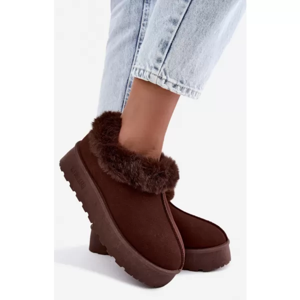  Női hóemberek BIG STAR SHOES UU274203 BARNA/BÉZS ÁRNYÉKOK 