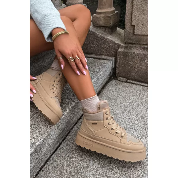  Női hóemberek BIG STAR SHOES UU274166 BÉZS 