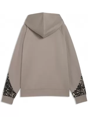 Női pulóver PUMA SPORT ANIMAL STANDARD HOODIE FL 69400781 EGÉR SZÜRKE