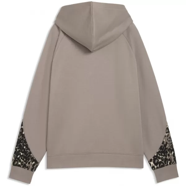 Női pulóver PUMA SPORT ANIMAL STANDARD HOODIE FL 69400781 EGÉR SZÜRKE 