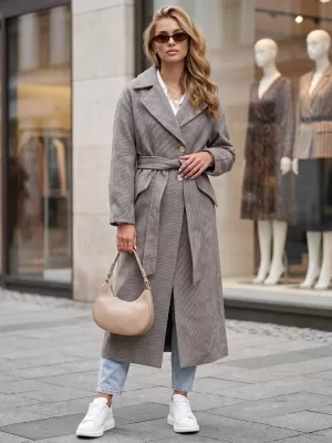 Női kabát DSTREET NY0774 BARNA