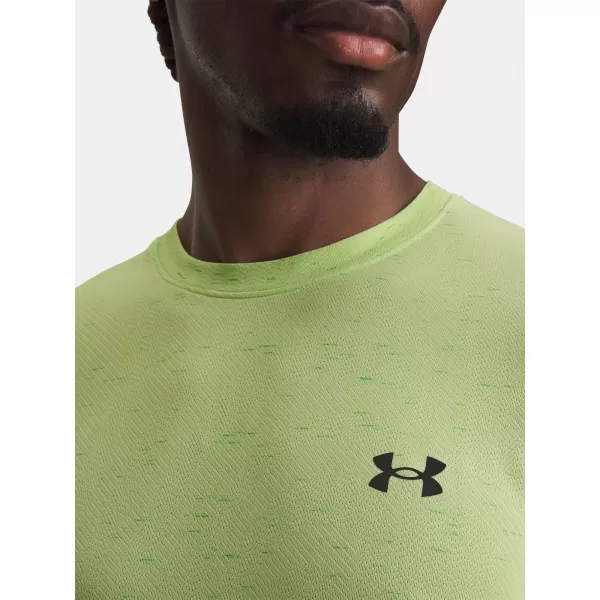 Férfi póló UNDER ARMOUR VANISH SEAMLESS NOVELTY SS 6010603-712 ZÖLD 