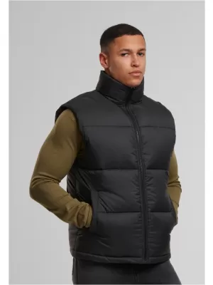 Férfi steppelt mellény URBAN CLASSICS TB8704-00007 FEKETE