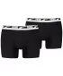 Férfi boxerek PUMA MEN EVERYDAY MULTI LOGO BOXER 2P 93832501 FEKETE