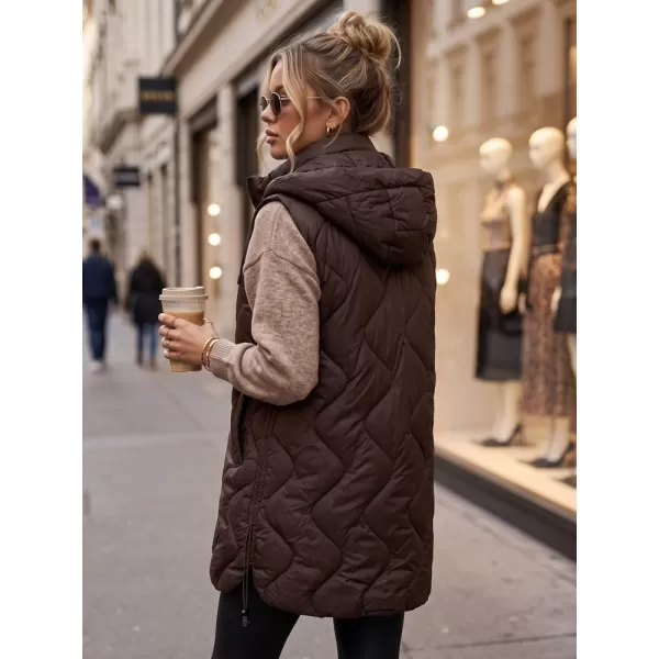 Női mellény DSTREET TY6014 BARNA 