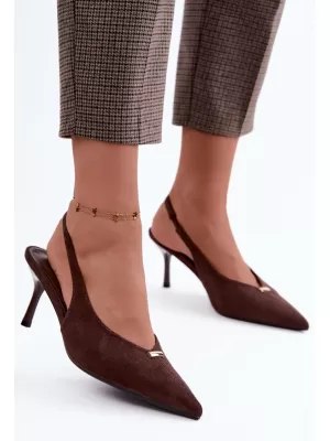 Női pumpák BOTO T681P BROWN