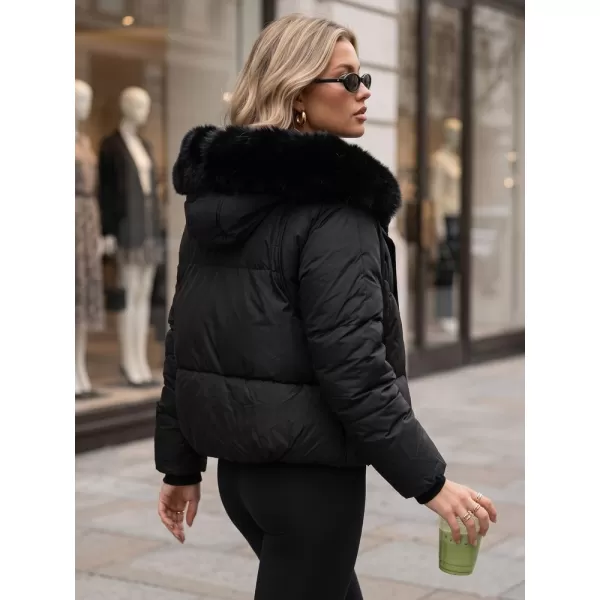  Női kabát DSTREET TY5982 FEKETE 