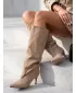 Női cipők DSTREET ZY1443 KHAKI