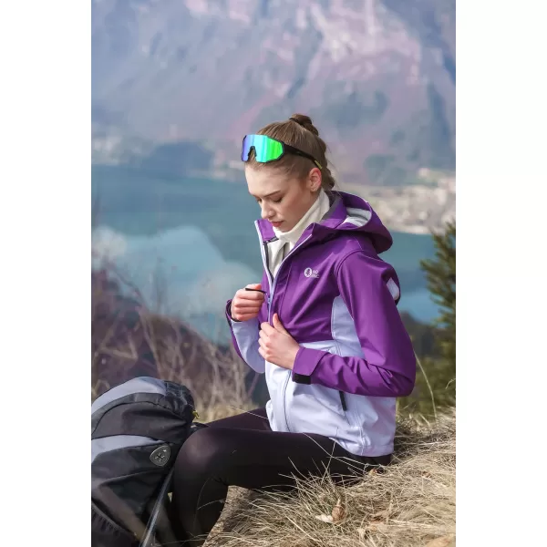  Női softshell kabát NORDBLANC BLINK NBSSL8320 LILA 