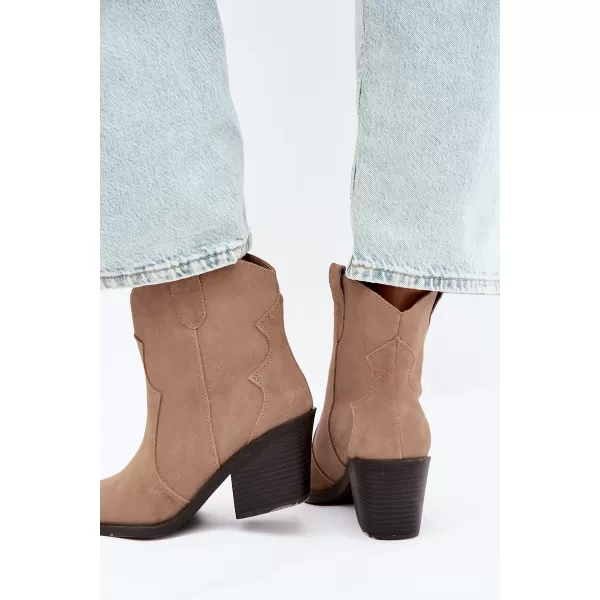  Női csizma BOTO 6397 KHAKI 