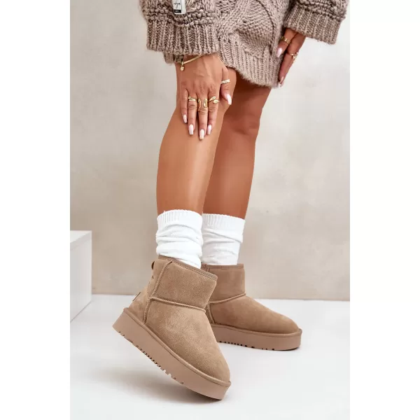  Női hóemberek BOTO NN605 KHAKI 