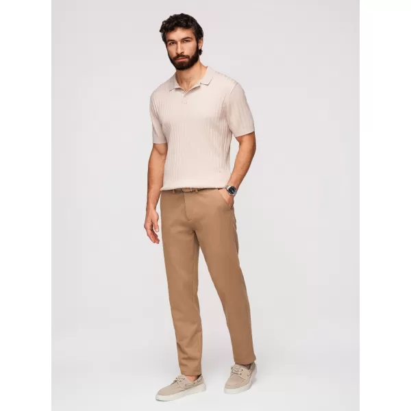  Férfi nadrág OMBRE OM-PACP-0294 BARNA 