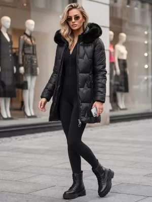 Női kabát DSTREET TY5738 FEKETE