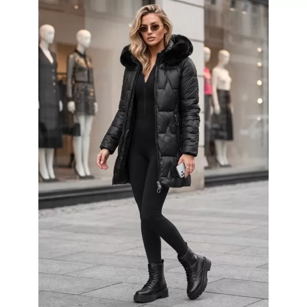  Női kabát DSTREET TY5738 FEKETE 
