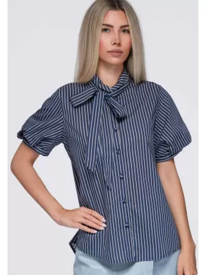 Női ing OMBRE OW-SH-E0067 SÖTÉTKÉK