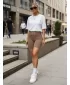 Női rövidnadrág DSTREET SY0558 KARAMELLA