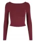 Női póló URBAN CLASSICS TB7721 CSERESZNYE