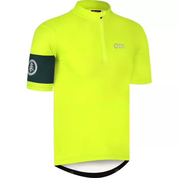  Férfi kerékpáros mez NORDBLANC CAMEL NBSMF8079 ZÖLD 