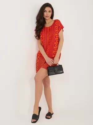 Női rövidnadrág SUBLEVEL D73771M62489KD NARANCS