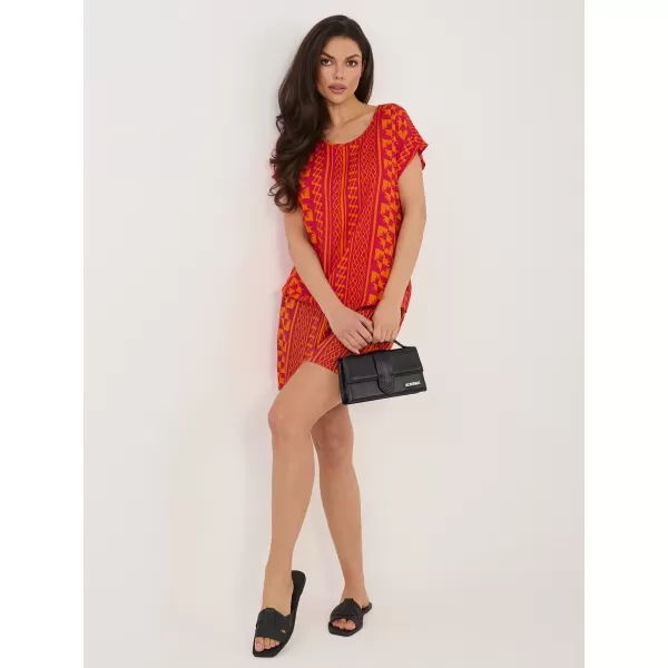  Női rövidnadrág SUBLEVEL D73771M62489KD NARANCS 