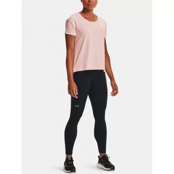  Női póló UNDER ARMOUR UA RUSH ENERGY CORE SS 1365683-685 RÓZSASZÍN 