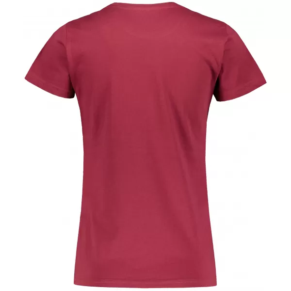  Női póló ALTISPORT NP/ALWST26001 BURGUNDIA 