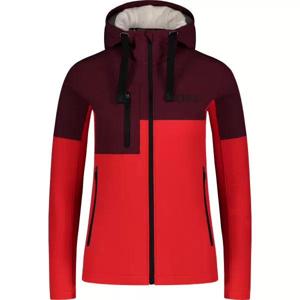  Női pulóver NORDBLANC HIDA NBSSL8342 PIROS 