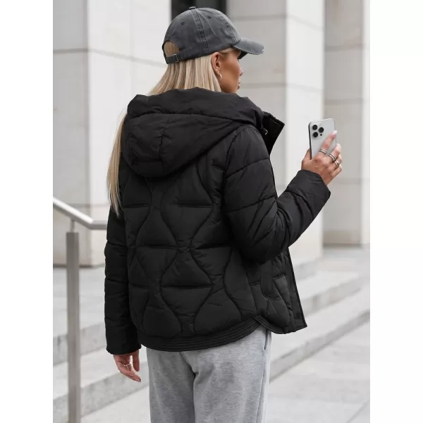  Női kabát DSTREET TY5939 FEKETE 