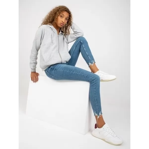  Női pulóver BASIC FEEL GOOD B-002.68 SZÜRKE 