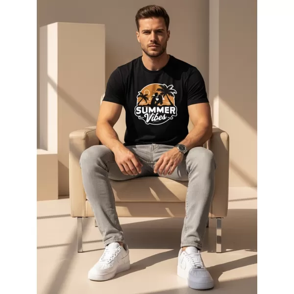  Férfi póló DSTREET NX044R FEKETE 