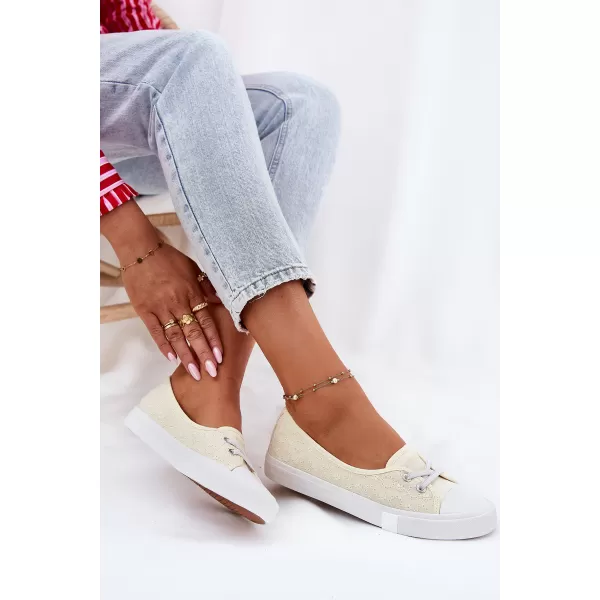  Női tornacipő LEE COOPER LCW-25-31-3445L BÉZS 