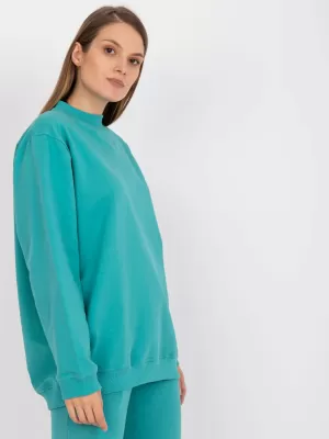 Női pulóver BASIC FEEL GOOD AP-BL-A-R001 TÜRKIZ