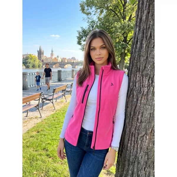  Női gyapjú mellény ALTISPORT ALW002525 BÍBORVÖRÖS 
