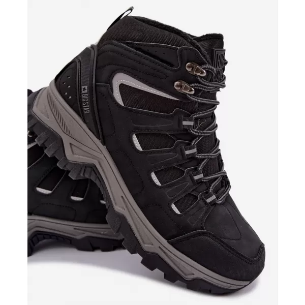  Férfi cipők BIG STAR SHOES UU174317 FEKETE 